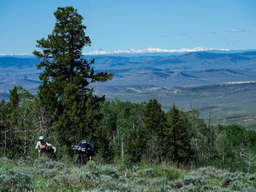 Sargents, CO bikepacking route