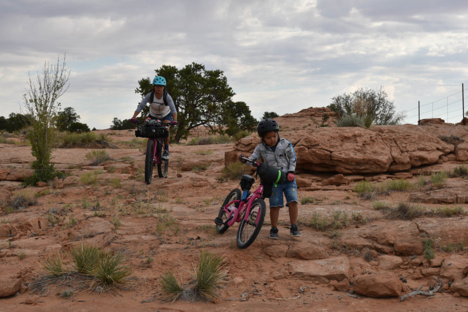 Layla’s First Bikepacking Trip: Kayenta, Arizona