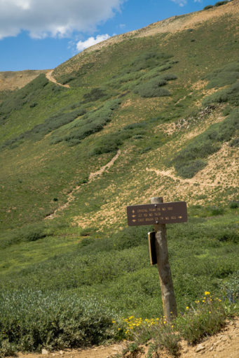 Elks Traverse bikepacking route, crested butte, Colorado