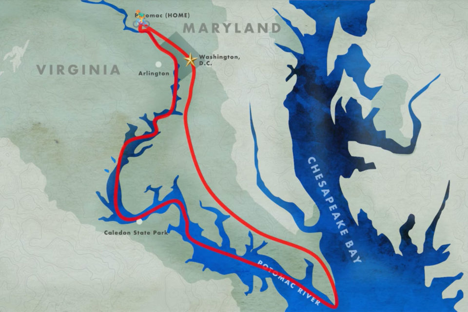 Beyond the Backyard: Bikerafting the Potomac