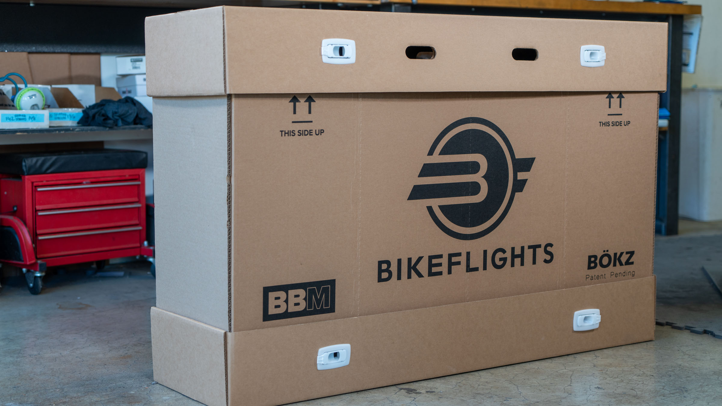 Large Cardboard Bike Box Bicycle Transport Storage Shipping Packaging BMX Racing 