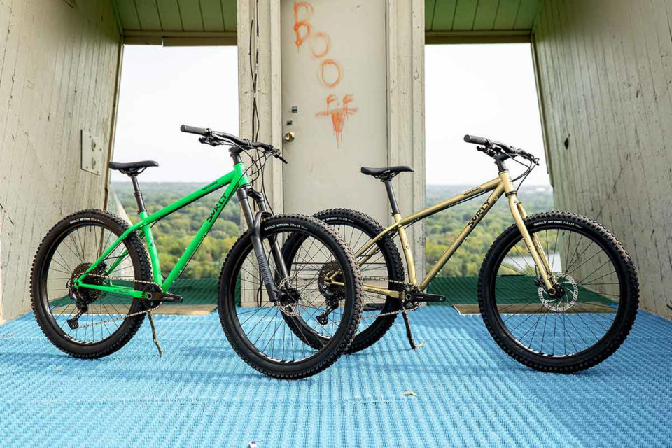 2021 Surly Karate Monkey in High Fiber Green and Fool’s Gold