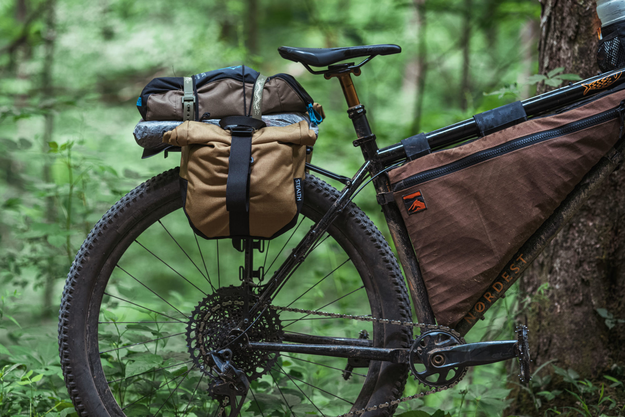 pannier bike seat