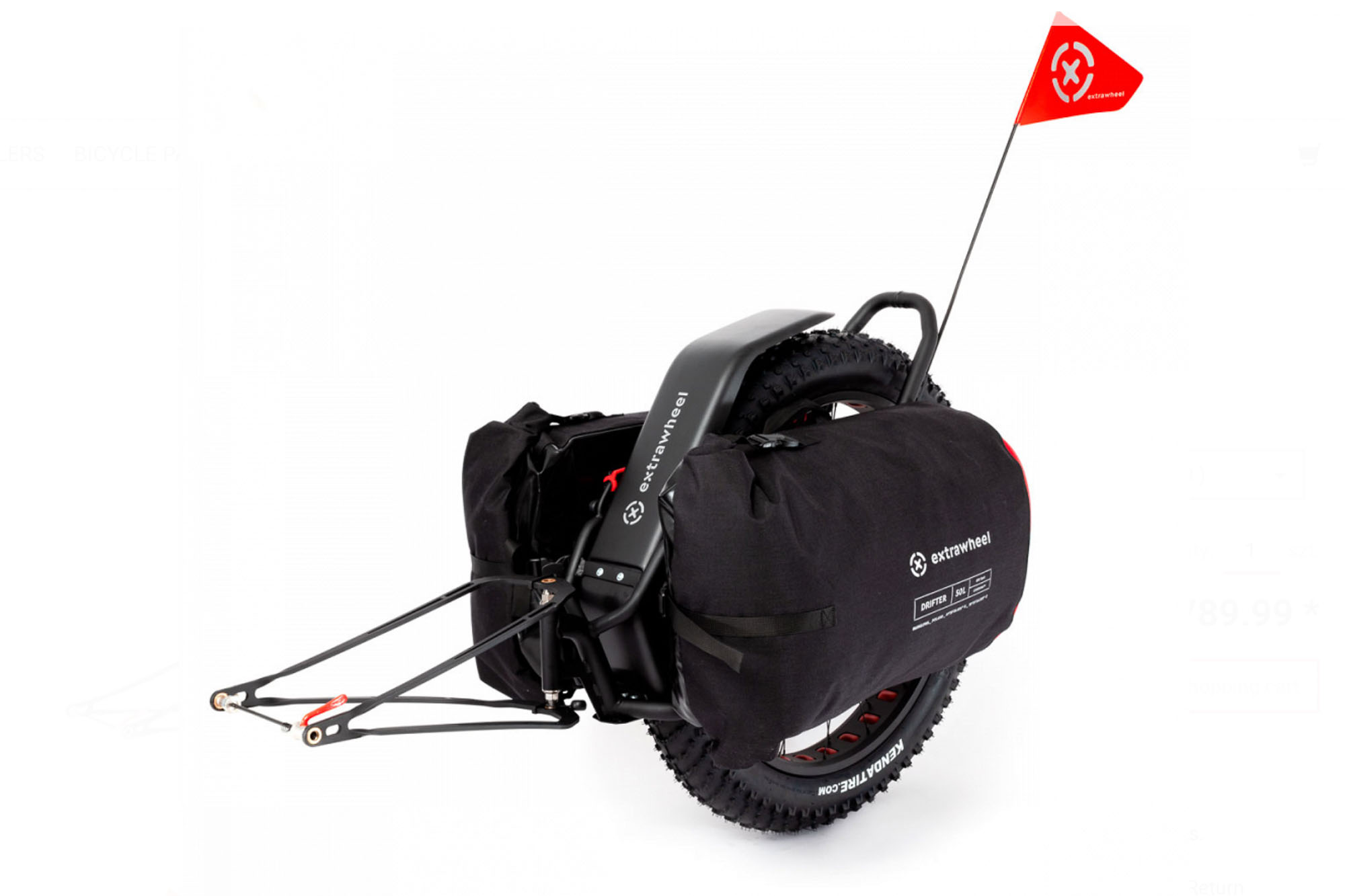 Extrawheel Mate with Drifter bags