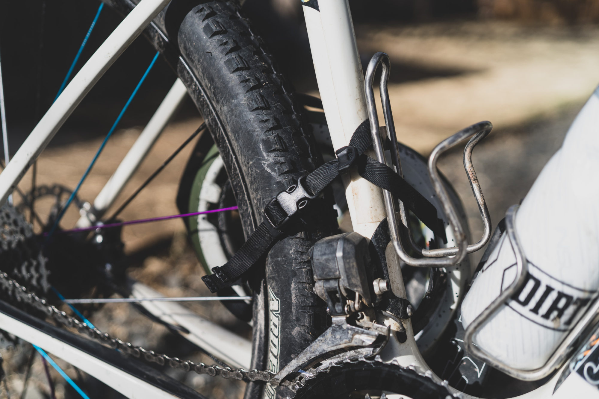 How To Secure Your Bike While Bikepacking (video)