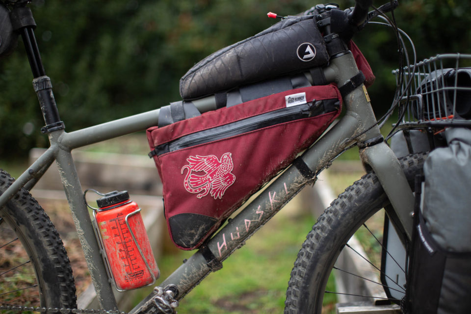 Triangular Bag Bike Cycling Frame Bag Triangle Bicycle Storage Pouch Bike Bag 