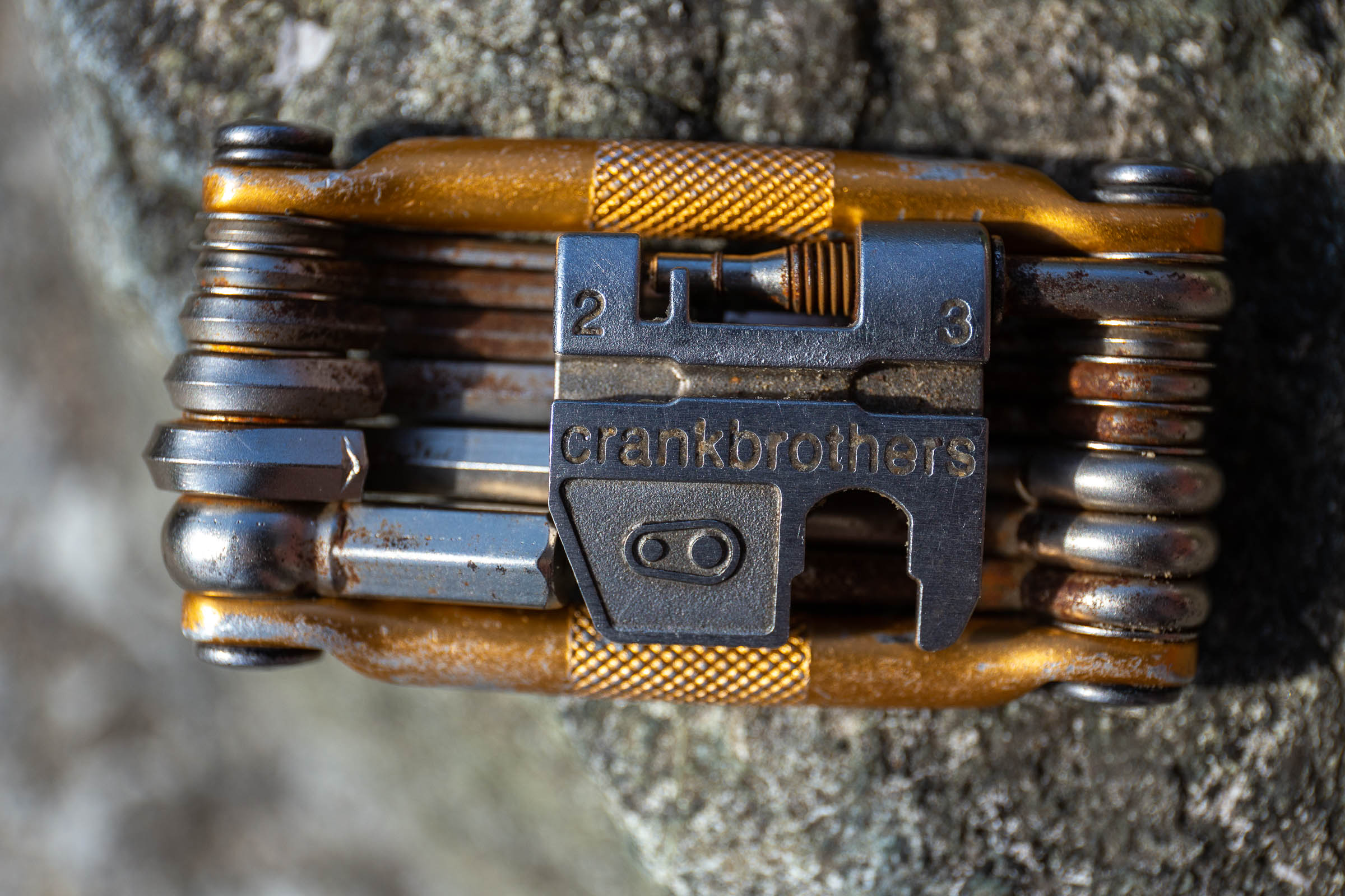Gold Crankbrothers M19 Bike Multi-Tool 