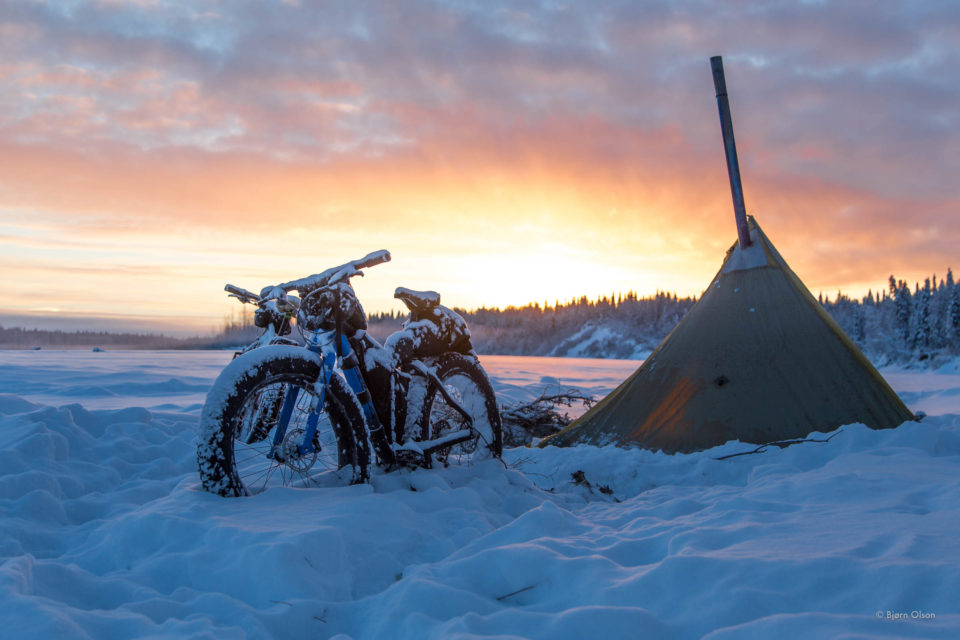 Fueled by Fire: Winter Bikepacking with a Wood Stove