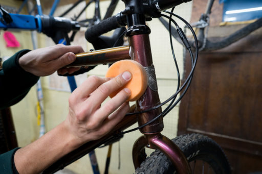 Remove Scratches From Your Bicycle Frame