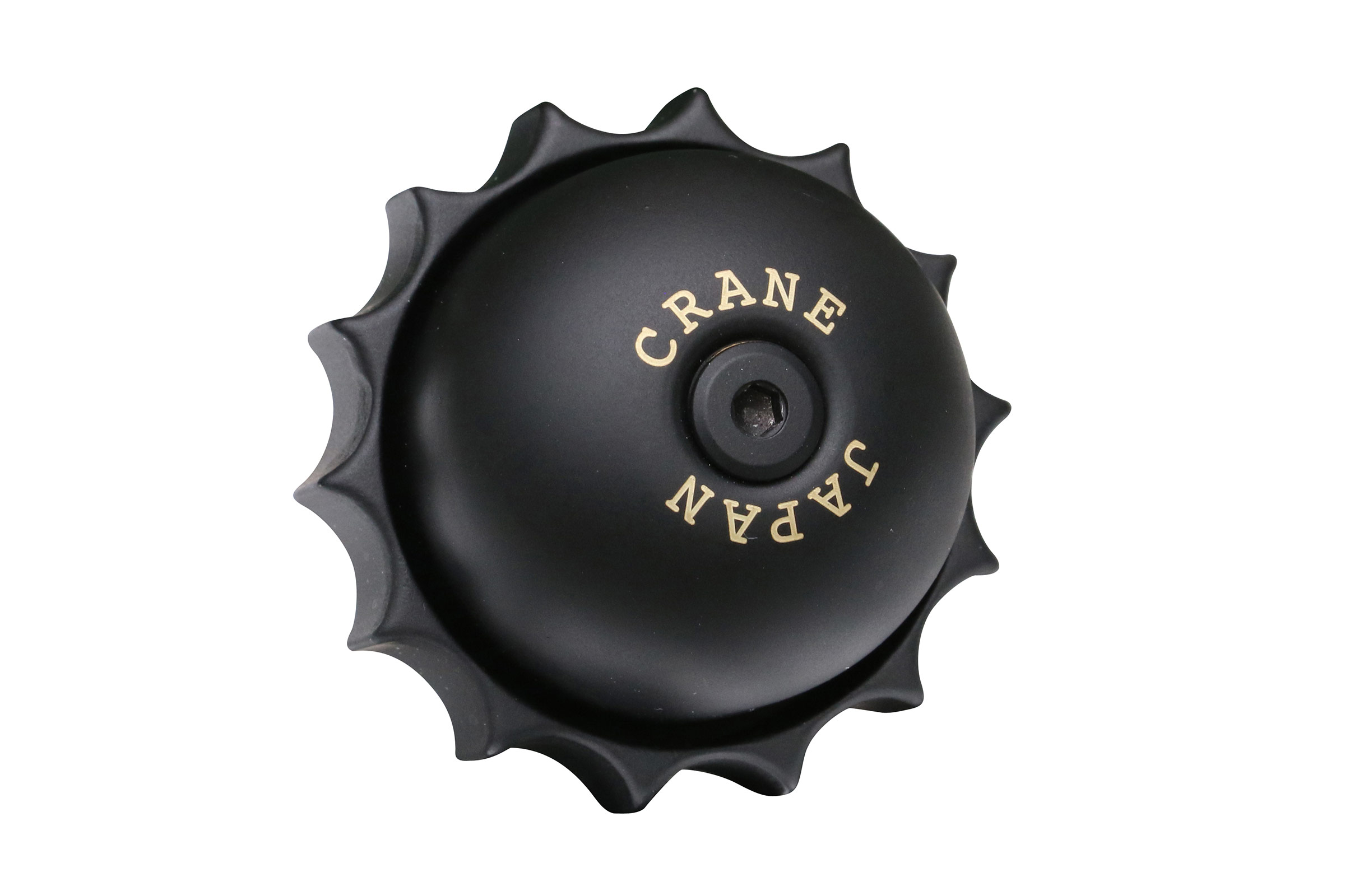 Made in Japan! Crane Bells E-NE REVOLVER Rotary Striker Brass Bicycle Bell 