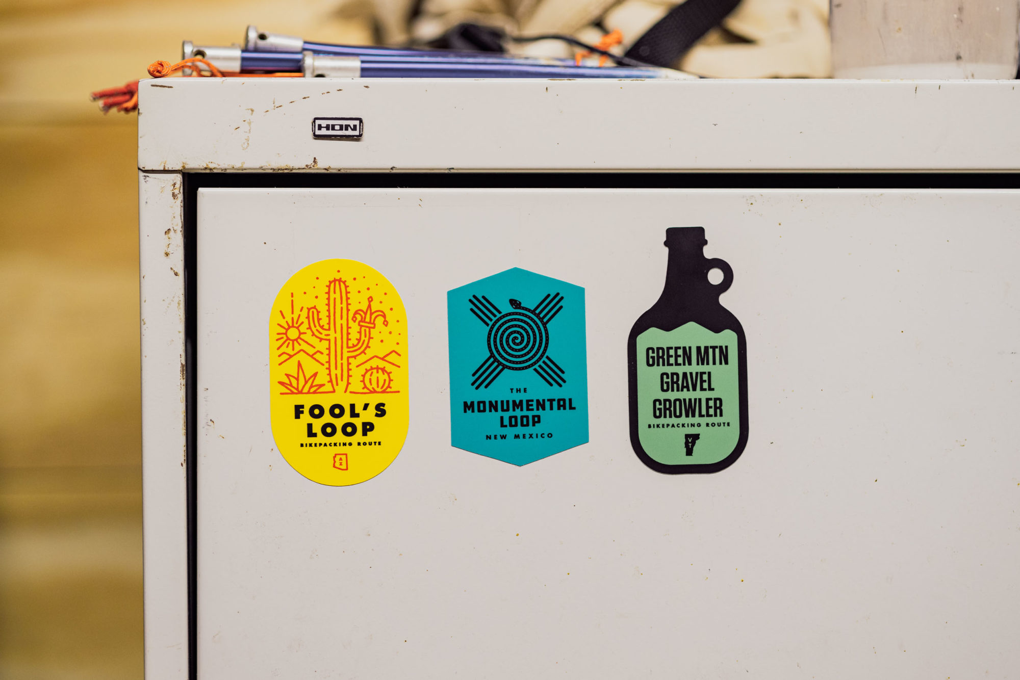 Bikepacking Route Sticker Pack 01