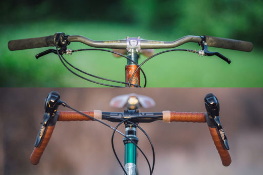 Drop-bars or flat MTB bars for bikepacking