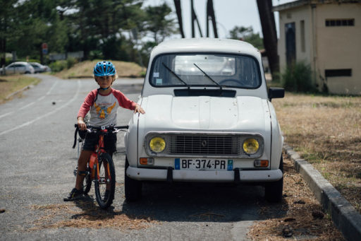 Kids Bikepacking Atlantic Coast France