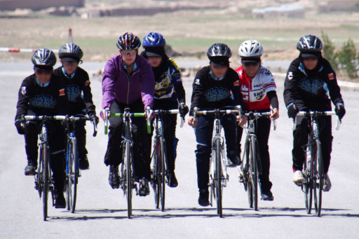 Afghan Women Cycling