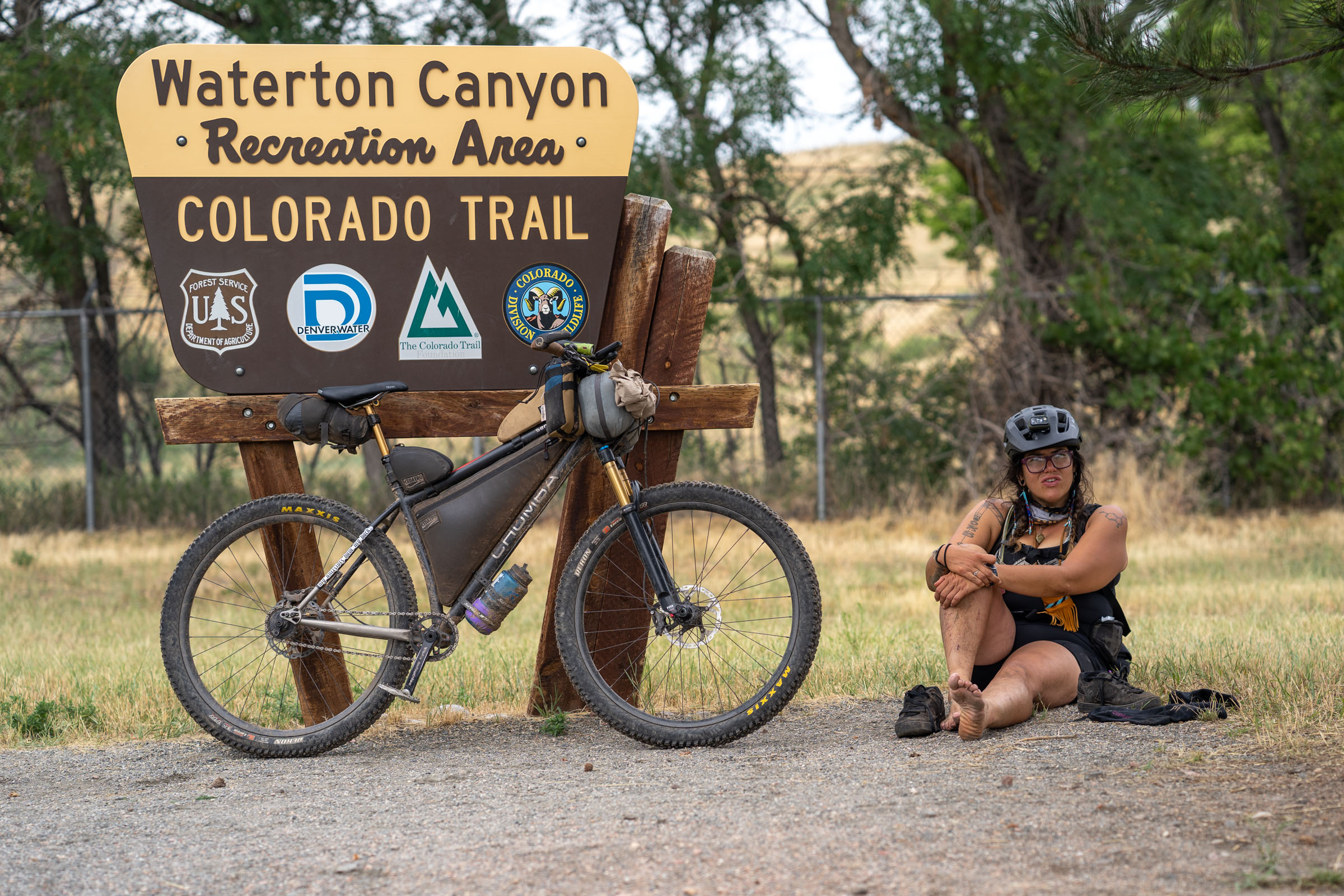 Alexandera Houchin, Chumba Sendero Titanium, Colorado Trail Race