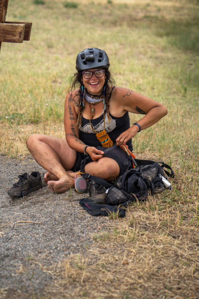 Alexandera Houchin, Chumba Sendero Titanium, Colorado Trail Race