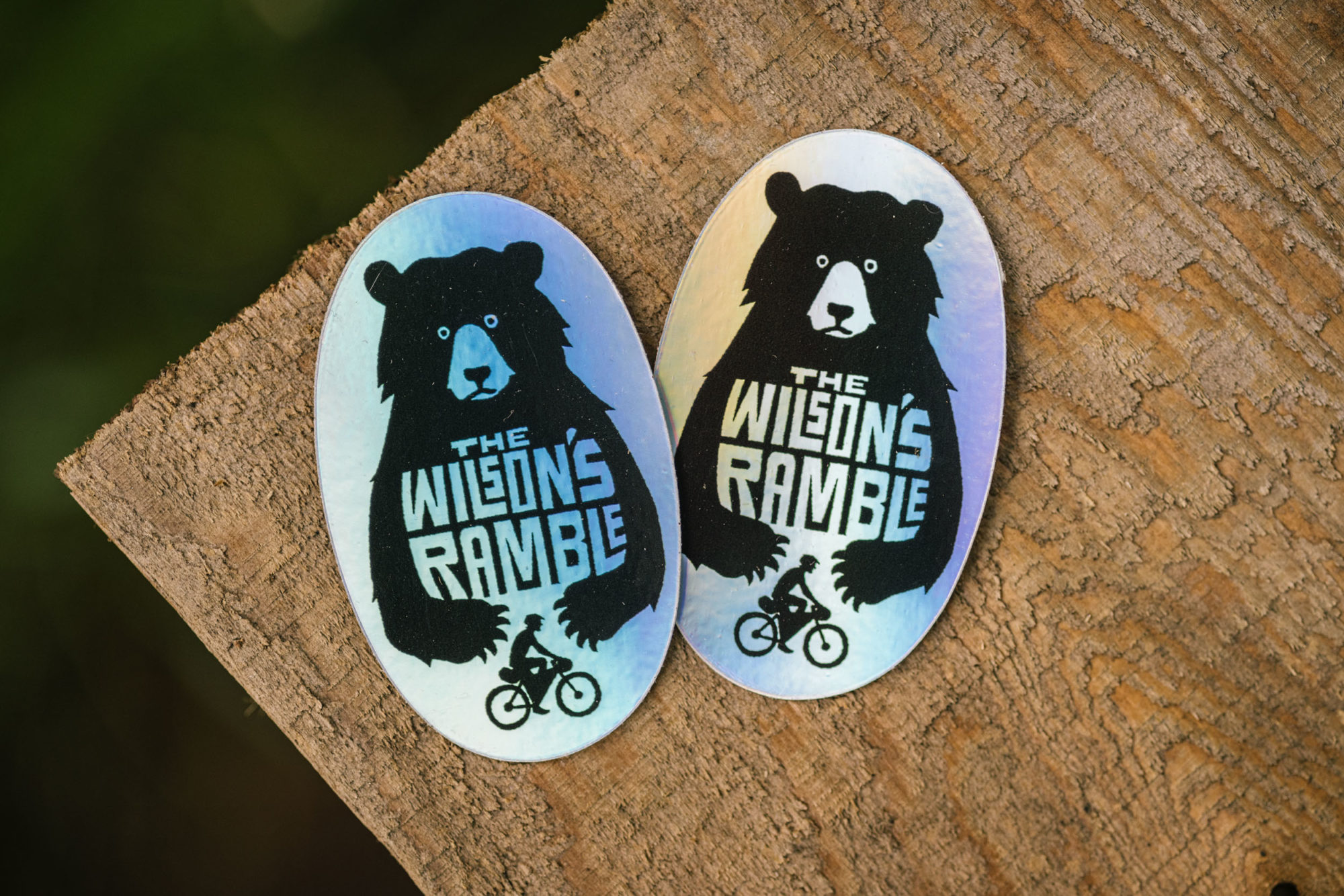 The Wilson's Ramble Stickers