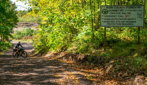 Wisconsin Northwoods Waterfall Loop Bikepacking Route