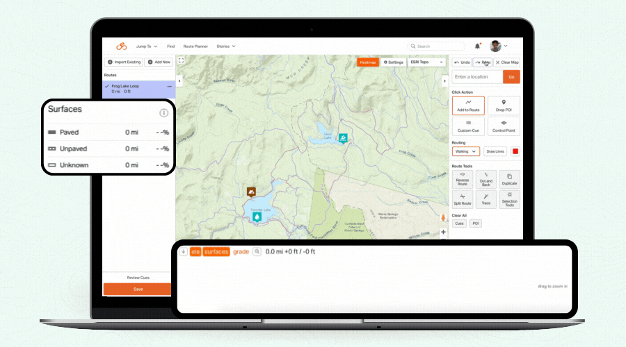 Ride With GPS Releases New Surface Types Feature 