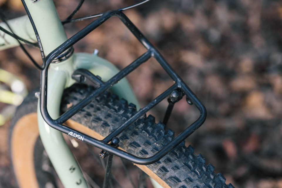 Allygn Diamond Front Rack Review, Front Racks for Bikepacking