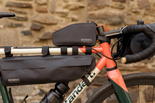 ORUCASE Top Tube Bike Bag HC - Borsa Impermeabile Per Telaio Bici 1L Con Chiusura Magnetica, Per Mountain Bike E Strada, Nero