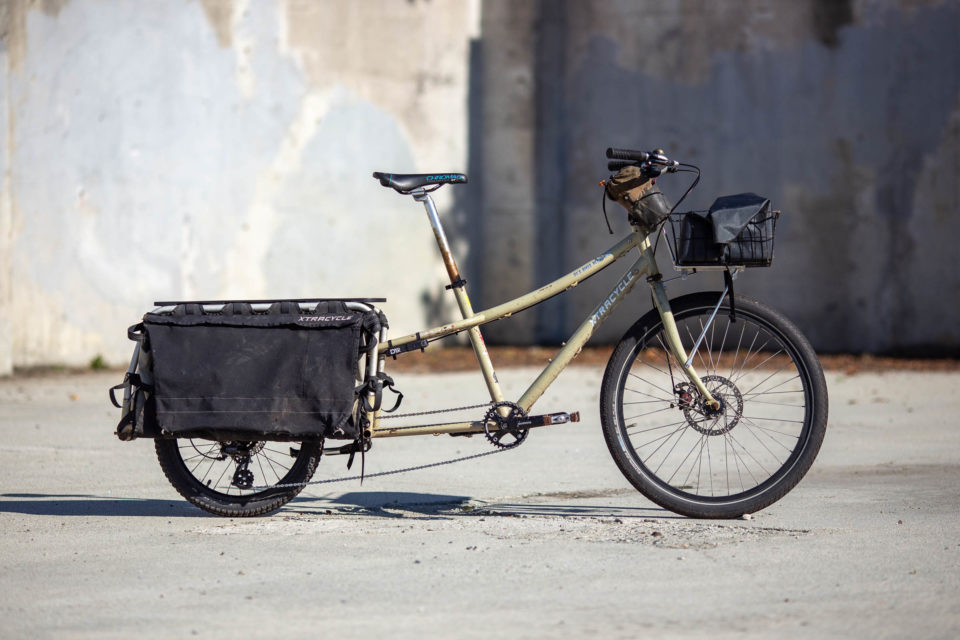 Miles’ Parts Bin Xtracycle EdgeRunner Cargo Bike