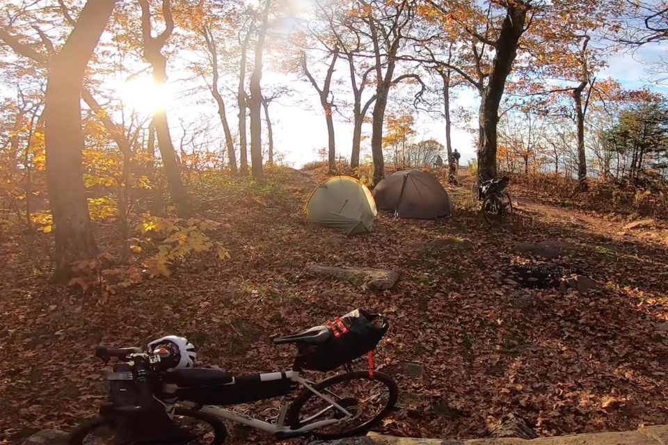Overnight Bikepacking Trip To The Catskill Mountains