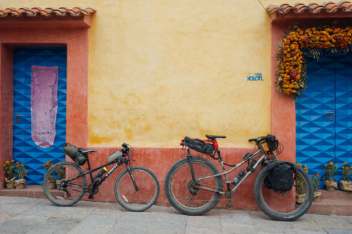 Family bikepacking mexico