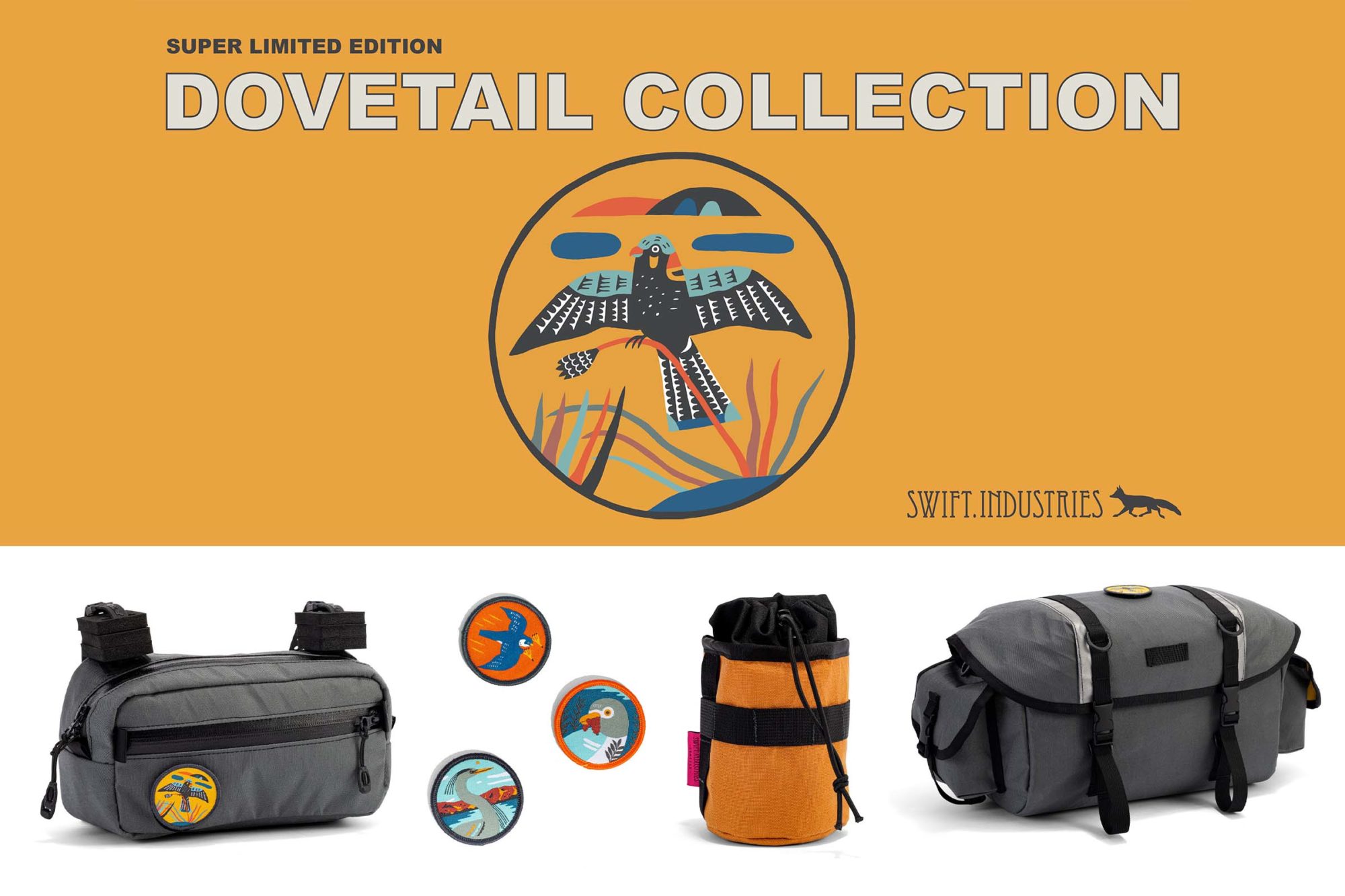 Introducing the Swift Industries Dovetail Collection - BIKEPACKING.com