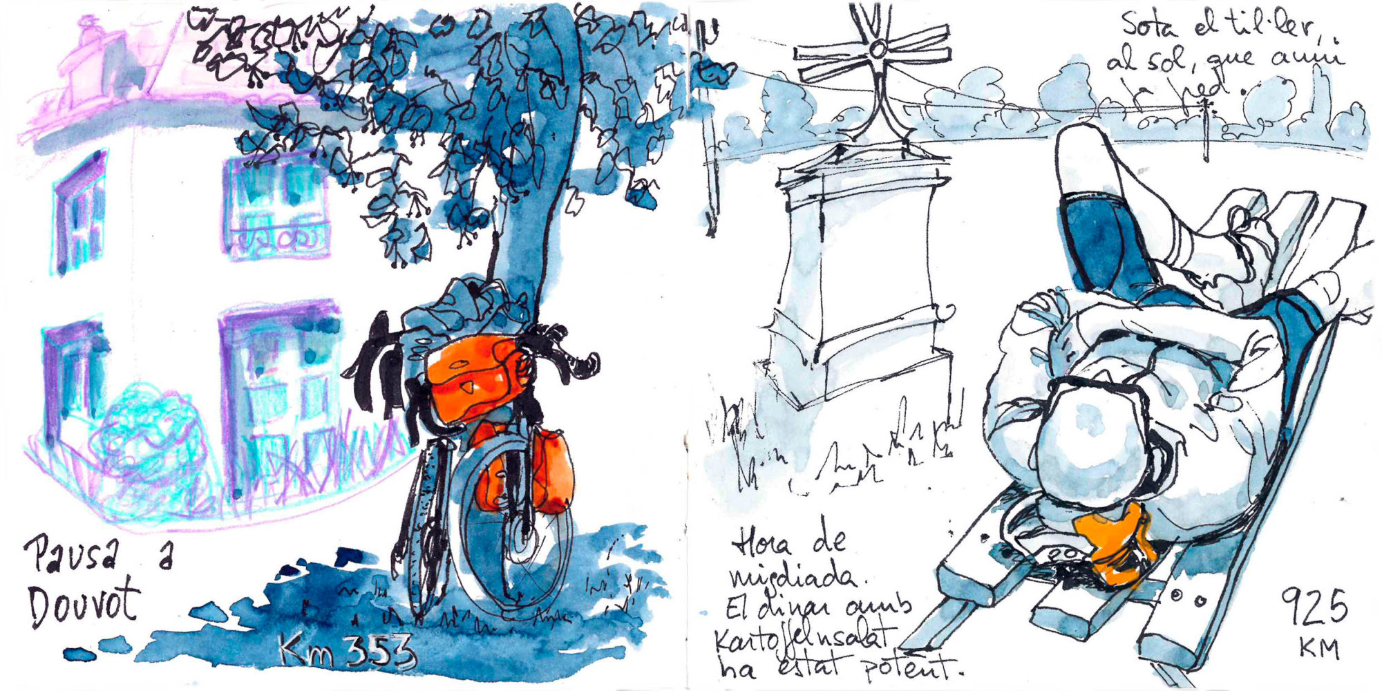 Nuri Galbe, Bikesketching