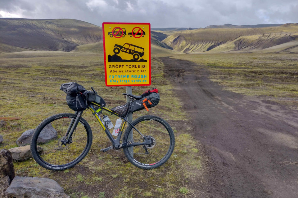 Fire & Ice, Bikepacking איסלנד