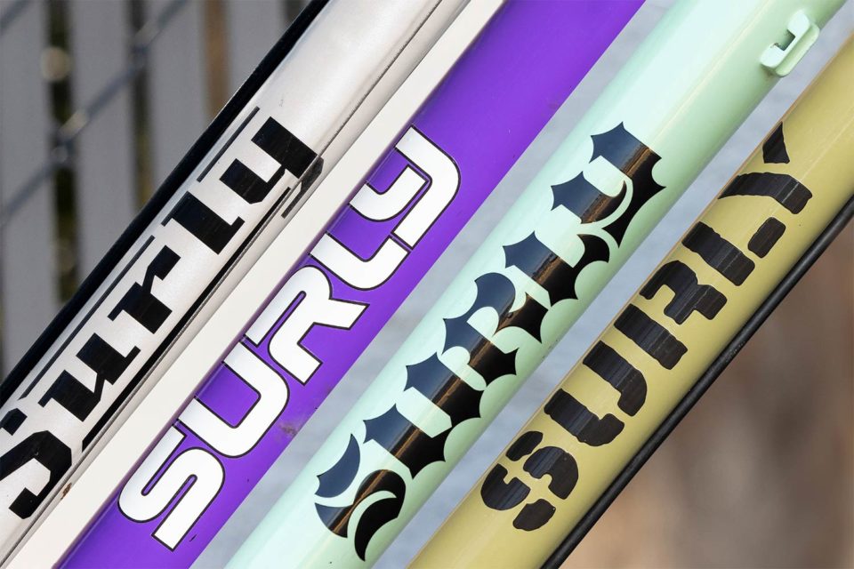 New Surly Decal Sets