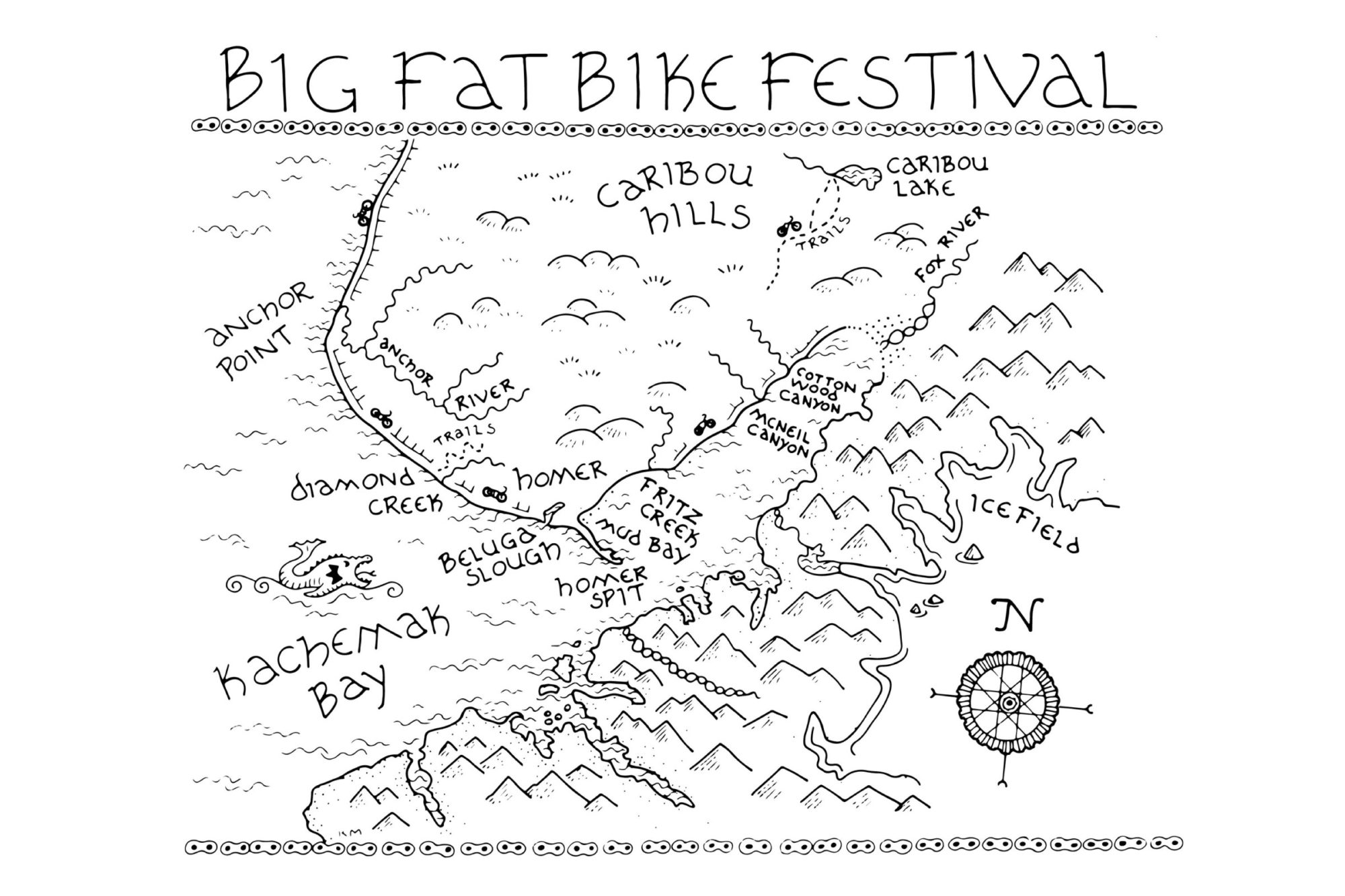 The Big Fat Bike Festival, Homer, Alaska