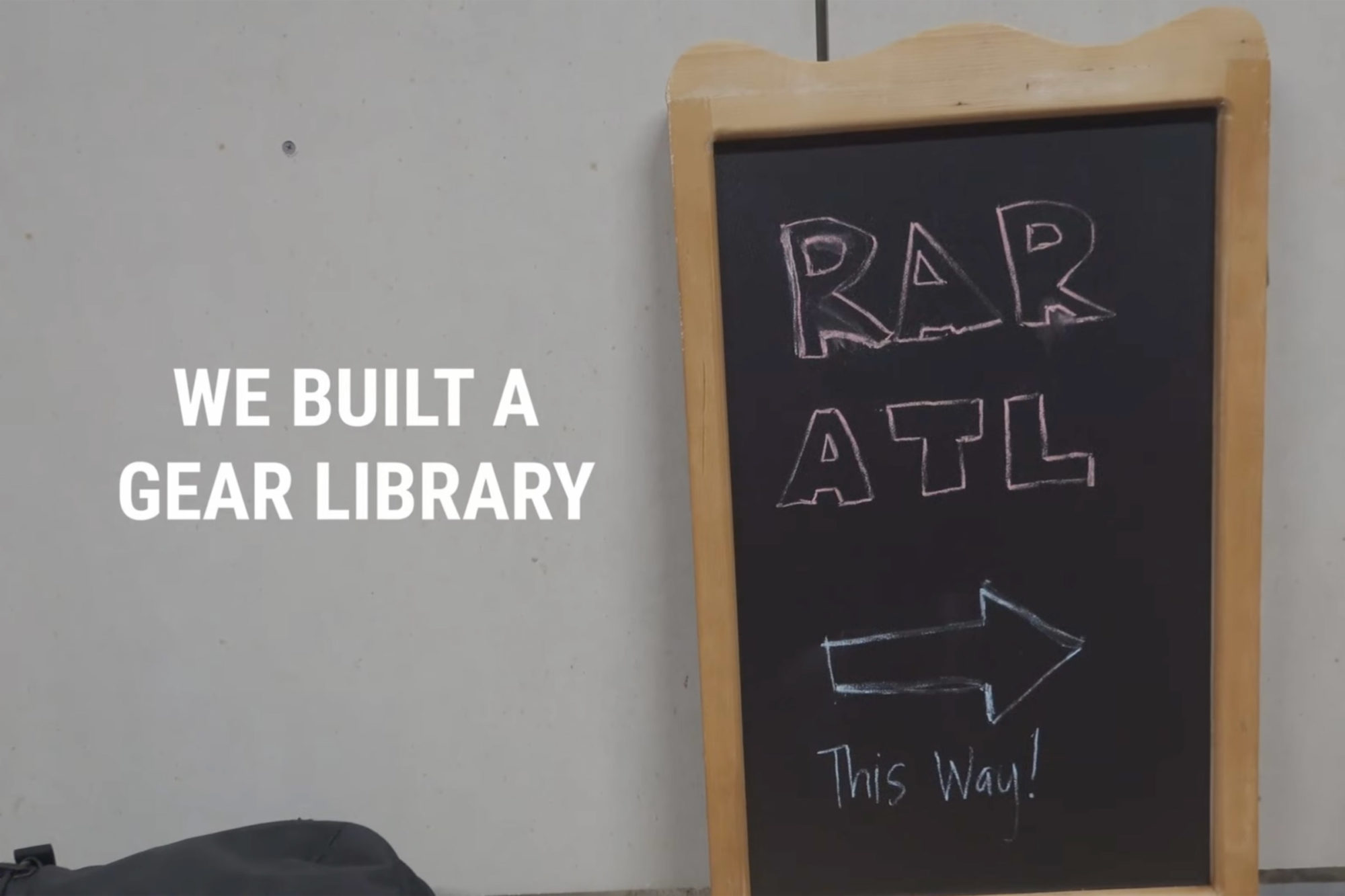 RAR ATL Gear Library Video