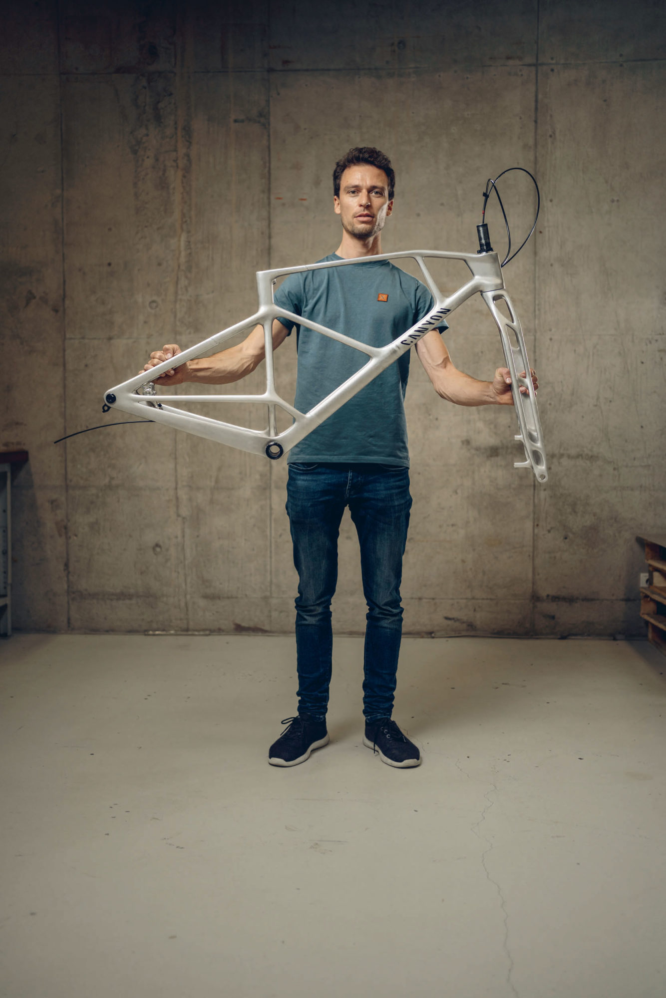 Canyon 3D-printed Bike