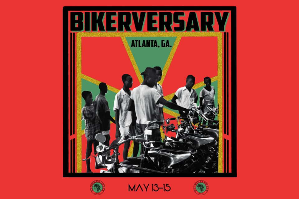 Celebrate Bikerversary 2022 with Red, Bike and Green-Atlanta