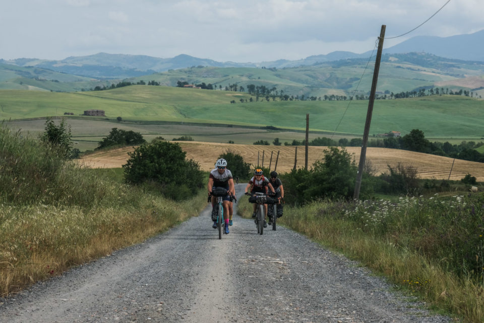 Dusty and Overbiked on the 2022 Tuscany Trail