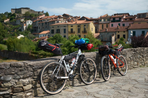 Lunigiana Trail bikepacking route, Tuscany