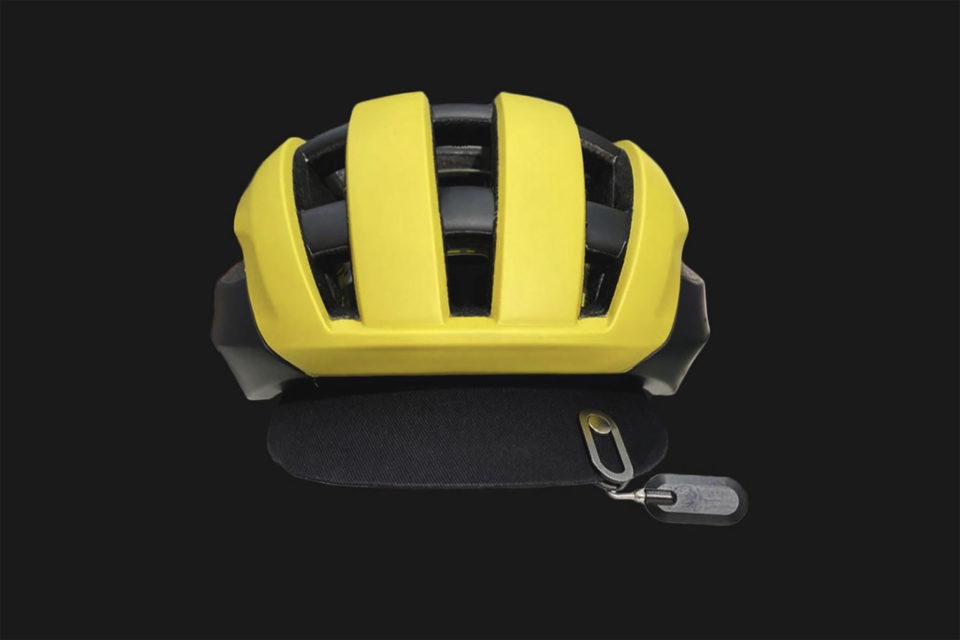 Check out the Spurcycle Visor Mirror