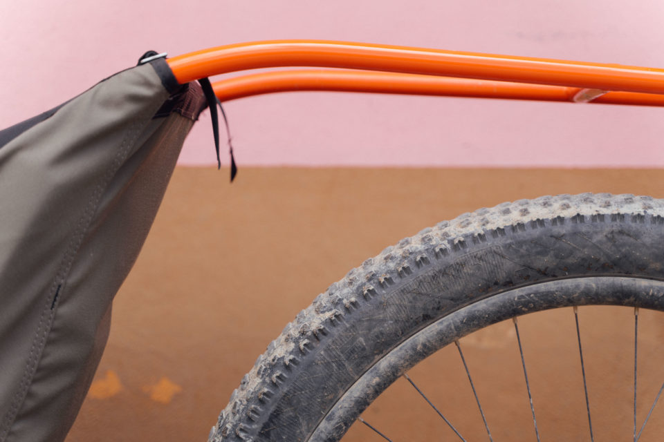 Frances Cycles Farfarer Review, Bike Trailer
