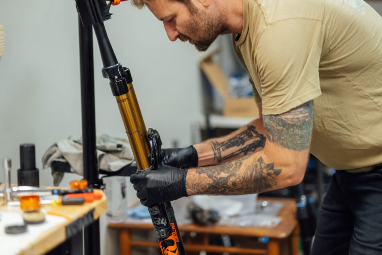 Bikepacking with a Suspension Fork Setup, Service, and Reliability