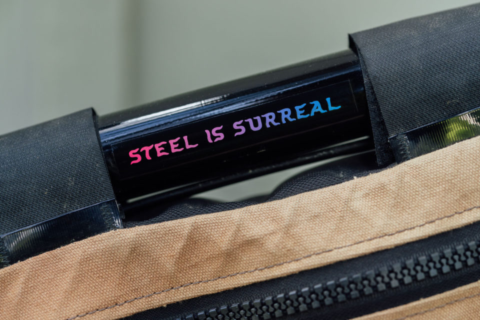Steel is Surreal Stickers