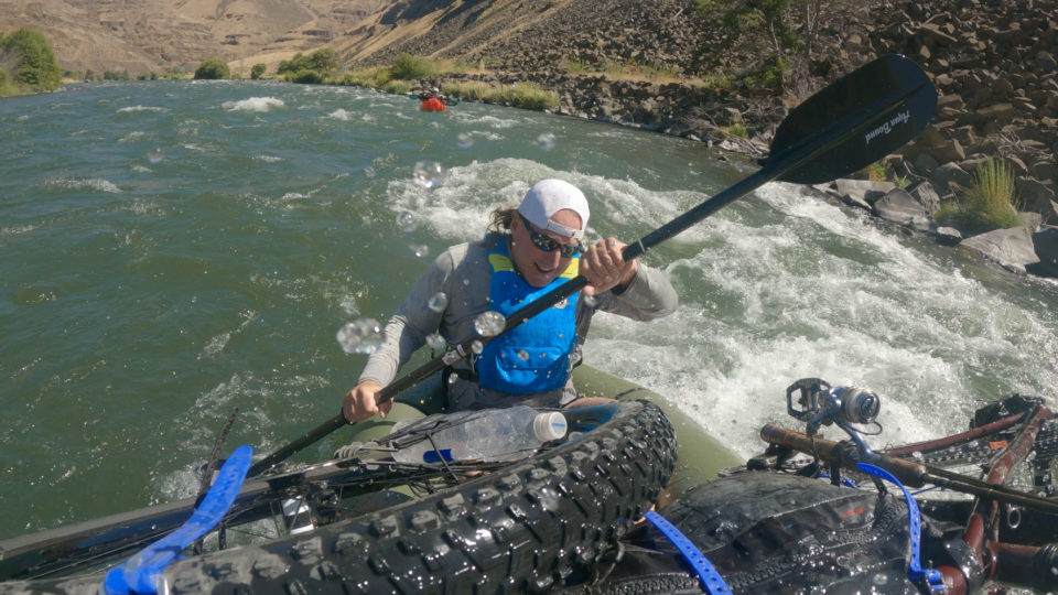 Bikerafting the Lower Deschutes River