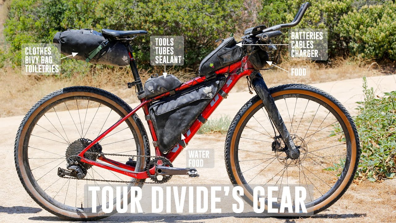 Sofiane Sehili's Winning Tour Divide Gear List (video)