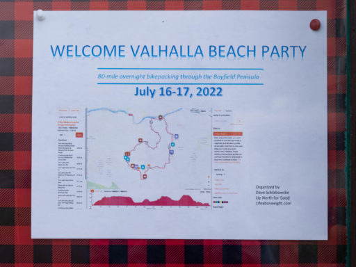 Valhalla Beach Party Bikepacking Overnighter