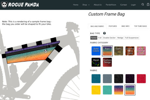 Rogue Panda Custom Frame Bag Tool
