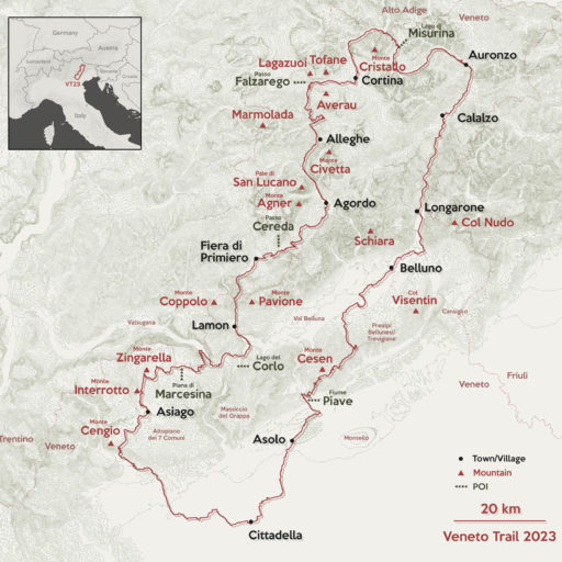 2023 Veneto Trail Route Announced - BIKEPACKING.com