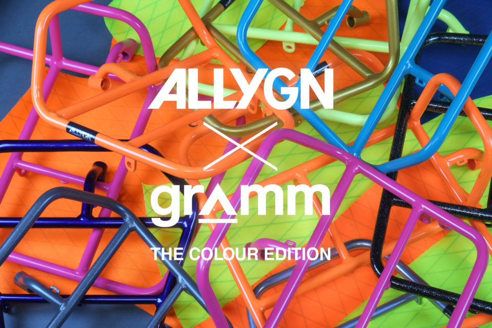 Colorful Gramm x Allygn Diamond Racks and Bags