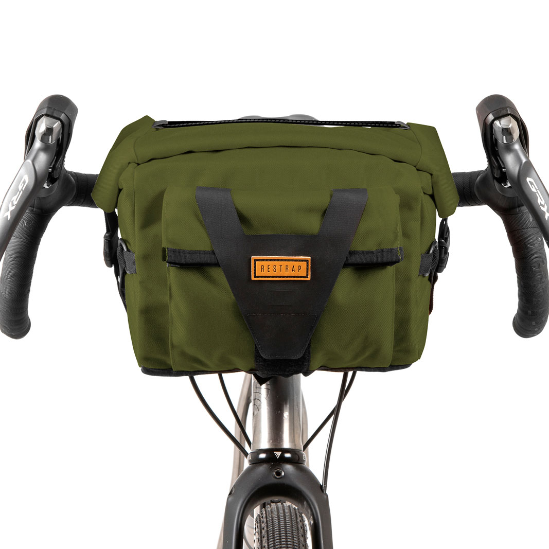 Check Out the Restrap Bar Pack (Now in Olive) - BIKEPACKING.com