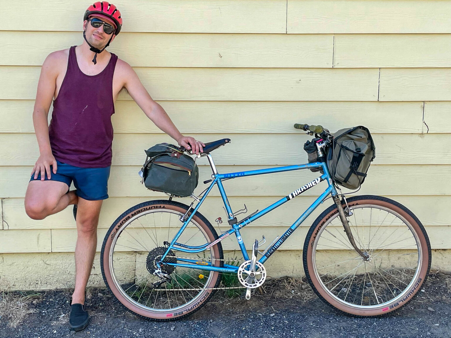 Tim Proto Reader's Rig: Tim's Rivendell Protovelo - BIKEPACKING.com